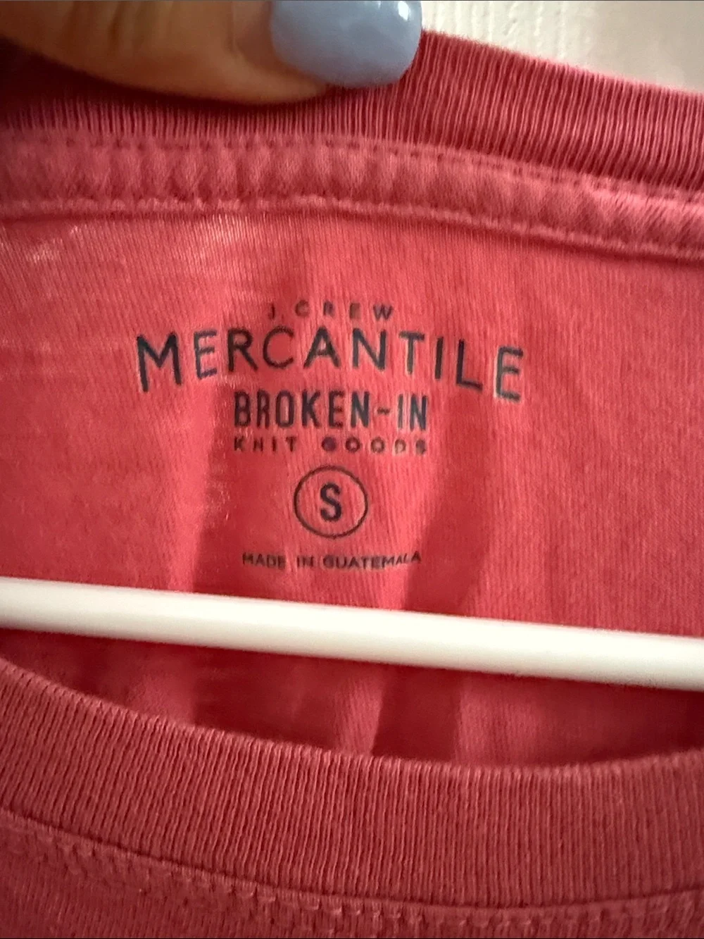 J. Crew Short Sleeve Crewneck Tee in Raspberry
